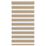 Zebra Blind Stofbreedte 55,9 Cm Polyester Zandbruin