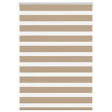 Zebra Blind Stofbreedte 55,9 Cm Polyester Zandbruin