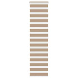 Zebra Blind Stofbreedte 55,9 Cm Polyester Zandbruin