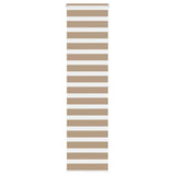 Zebra Blind Stofbreedte 55,9 Cm Polyester Zandbruin