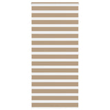 Zebra Blind Stofbreedte 55,9 Cm Polyester Zandbruin