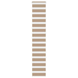 Zebra Blind Stofbreedte 55,9 Cm Polyester Zandbruin
