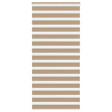 Zebra Blind Stofbreedte 55,9 Cm Polyester Zandbruin