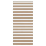 Zebra Blind Stofbreedte 55,9 Cm Polyester Zandbruin