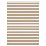 Zebra Blind Stofbreedte 55,9 Cm Polyester Zandbruin