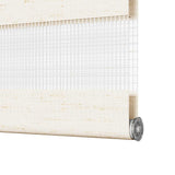 Zebra Rolgordijn 115X230 Cm Stofbreedte 110,9 Cm Marmerbeige Marmerbeige