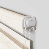 Zebra Rolgordijn 115X230 Cm Stofbreedte 110,9 Cm Marmerbeige Marmerbeige