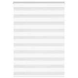 Zebra Rolgordijn Stofbreedte 60,9 Cm Polyester Wit