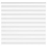 Zebra Rolgordijn Stofbreedte 60,9 Cm Polyester Wit