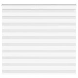 Zebra Rolgordijn Stofbreedte 60,9 Cm Polyester Wit