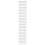 Zebra Rolgordijn Stofbreedte 60,9 Cm Polyester Wit
