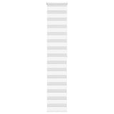 Zebra Rolgordijn Stofbreedte 60,9 Cm Polyester Wit