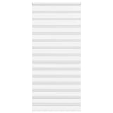 Zebra Rolgordijn Stofbreedte 60,9 Cm Polyester Wit