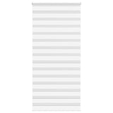 Zebra Rolgordijn Stofbreedte 60,9 Cm Polyester Wit