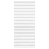 Zebra Rolgordijn Stofbreedte 60,9 Cm Polyester Wit