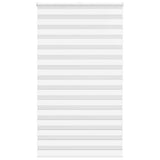 Zebra Rolgordijn Stofbreedte 60,9 Cm Polyester Wit