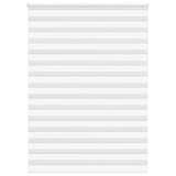 Zebra Rolgordijn Stofbreedte 60,9 Cm Polyester Wit