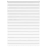 Zebra Rolgordijn Stofbreedte 60,9 Cm Polyester Wit