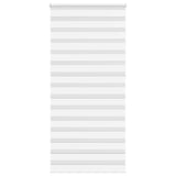 Zebra Rolgordijn Stofbreedte 60,9 Cm Polyester Wit
