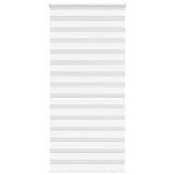 Zebra Rolgordijn Stofbreedte 60,9 Cm Polyester Wit