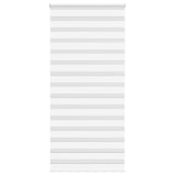 Zebra Rolgordijn Stofbreedte 60,9 Cm Polyester Wit