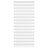 Zebra Rolgordijn Stofbreedte 60,9 Cm Polyester Wit