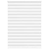 Zebra Rolgordijn Stofbreedte 60,9 Cm Polyester Wit