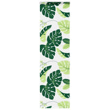 Doucherolgordijn Stofbreedte 86 Cm Groene Bladeren