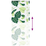 Doucherolgordijn Stofbreedte 86 Cm Groene Bladeren
