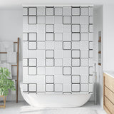 Doucherolgordijn Met Cassette 160X240 Cm Stofbreedte 156 Cm Vierkant