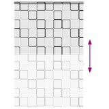 Doucherolgordijn Met Cassette 160X240 Cm Stofbreedte 156 Cm Vierkant