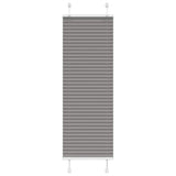 Plissé Rolgordijn Stofbreedte 54,4 Cm Antraciet