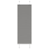 Plissé Rolgordijn Stofbreedte 54,4 Cm Antraciet
