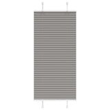Plissé Rolgordijn Stofbreedte 54,4 Cm Antraciet