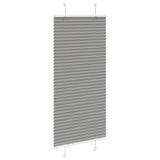 Plissé Rolgordijn Stofbreedte 54,4 Cm Antraciet