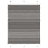 Plissé Rolgordijn Stofbreedte 54,4 Cm Antraciet