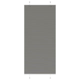 Plissé Rolgordijn Stofbreedte 54,4 Cm Antraciet