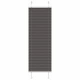 Plissé Rolgordijn Stofbreedte 39,4 Cm Polyester Zwart