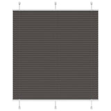Plissé Rolgordijn Stofbreedte 39,4 Cm Polyester Zwart