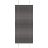 Plissé Rolgordijn Stofbreedte 39,4 Cm Polyester Zwart
