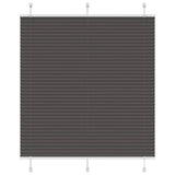 Plissé Rolgordijn Stofbreedte 39,4 Cm Polyester Zwart