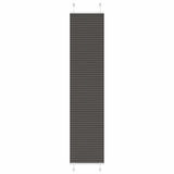 Plissé Rolgordijn Stofbreedte 39,4 Cm Polyester Zwart