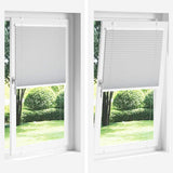 Plissé Rolgordijn Stofbreedte 39,4 Cm Polyester Zwart