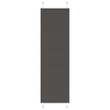 Plissé Rolgordijn Stofbreedte 39,4 Cm Polyester Zwart