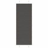 Plissé Rolgordijn Stofbreedte 39,4 Cm Polyester Zwart