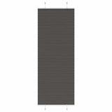 Plissé Rolgordijn Stofbreedte 39,4 Cm Polyester Zwart