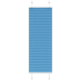 Plissé Rolgordijn Stofbreedte 69,4 Cm Polyester Blauw
