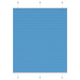 Plissé Rolgordijn Stofbreedte 69,4 Cm Polyester Blauw