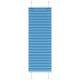 Plissé Rolgordijn Stofbreedte 69,4 Cm Polyester Blauw