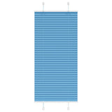 Plissé Rolgordijn Stofbreedte 69,4 Cm Polyester Blauw
